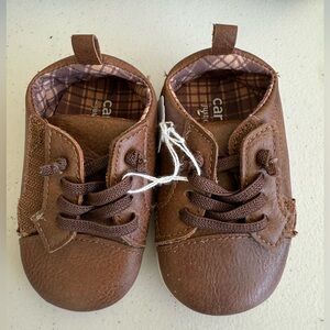 Carters just one you boys soft shoes